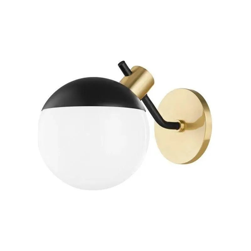 Mitzi - Miranda LED Wall Sconce - H573101-AGB/SBK | Montreal Lighting & Hardware