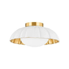 Mitzi - Penelope Flush Mount - H666501-AGB/CSW | Montreal Lighting & Hardware