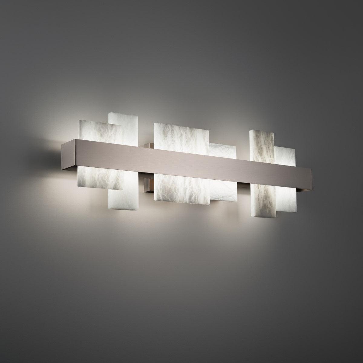 Modern Forms - Acropolis LED Bath Light - WS-68127-BN | Montreal Lighting & Hardware