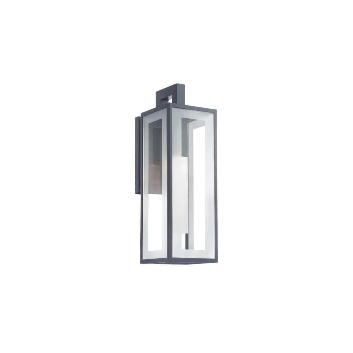 Modern Forms - Cambridge LED Outdoor Wall Sconce - WS-W24218-BK | Montreal Lighting & Hardware