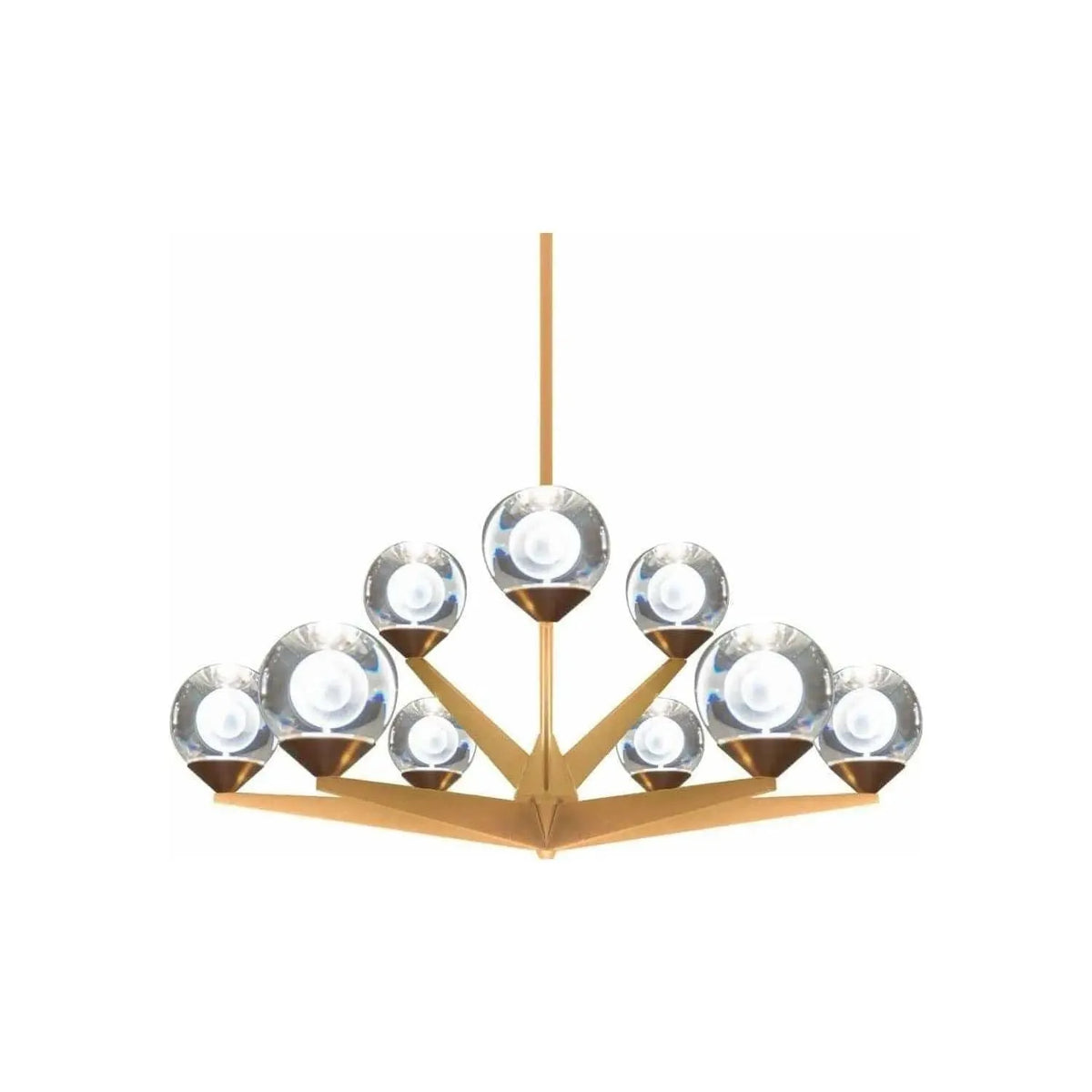 Modern Forms - Double Bubble LED Chandelier - PD-82027-AB | Montreal Lighting & Hardware