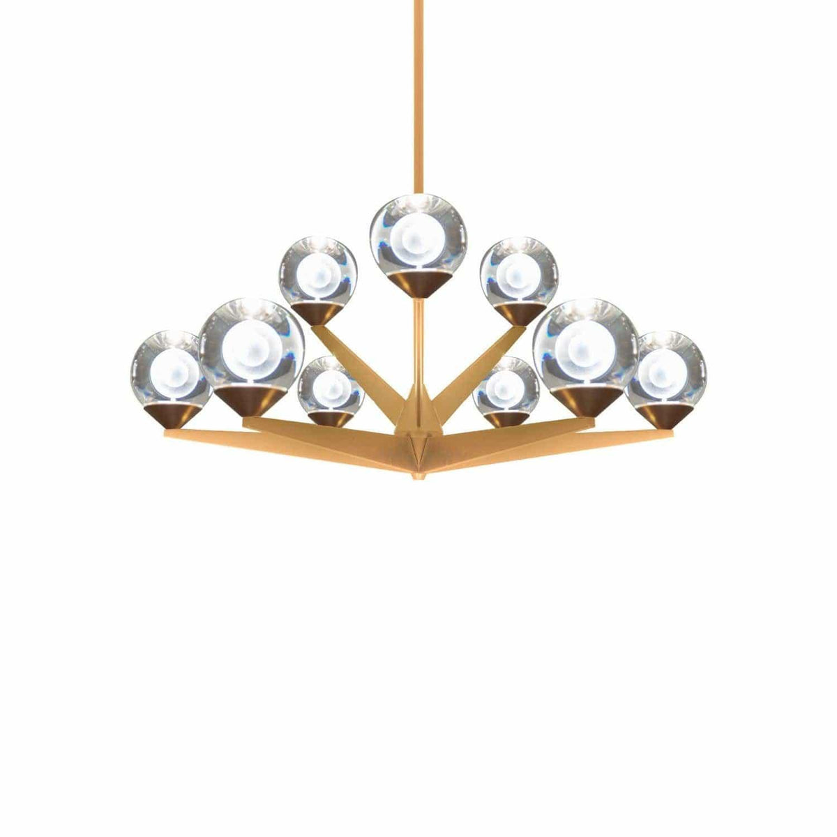 Modern Forms - Double Bubble LED Chandelier - PD-82027-AB | Montreal Lighting & Hardware