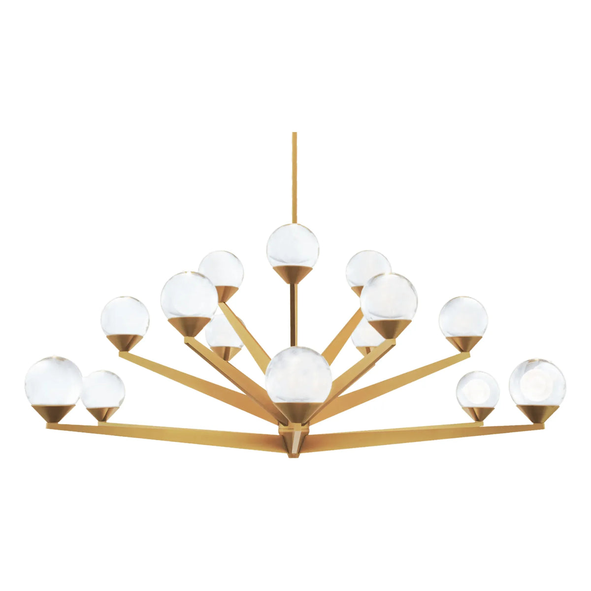 Modern Forms - Double Bubble LED Chandelier - PD-82042-AB | Montreal Lighting & Hardware