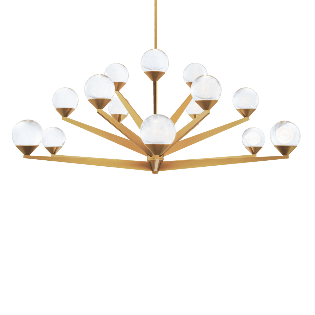 Modern Forms - Double Bubble LED Chandelier - PD-82042-AB | Montreal Lighting & Hardware