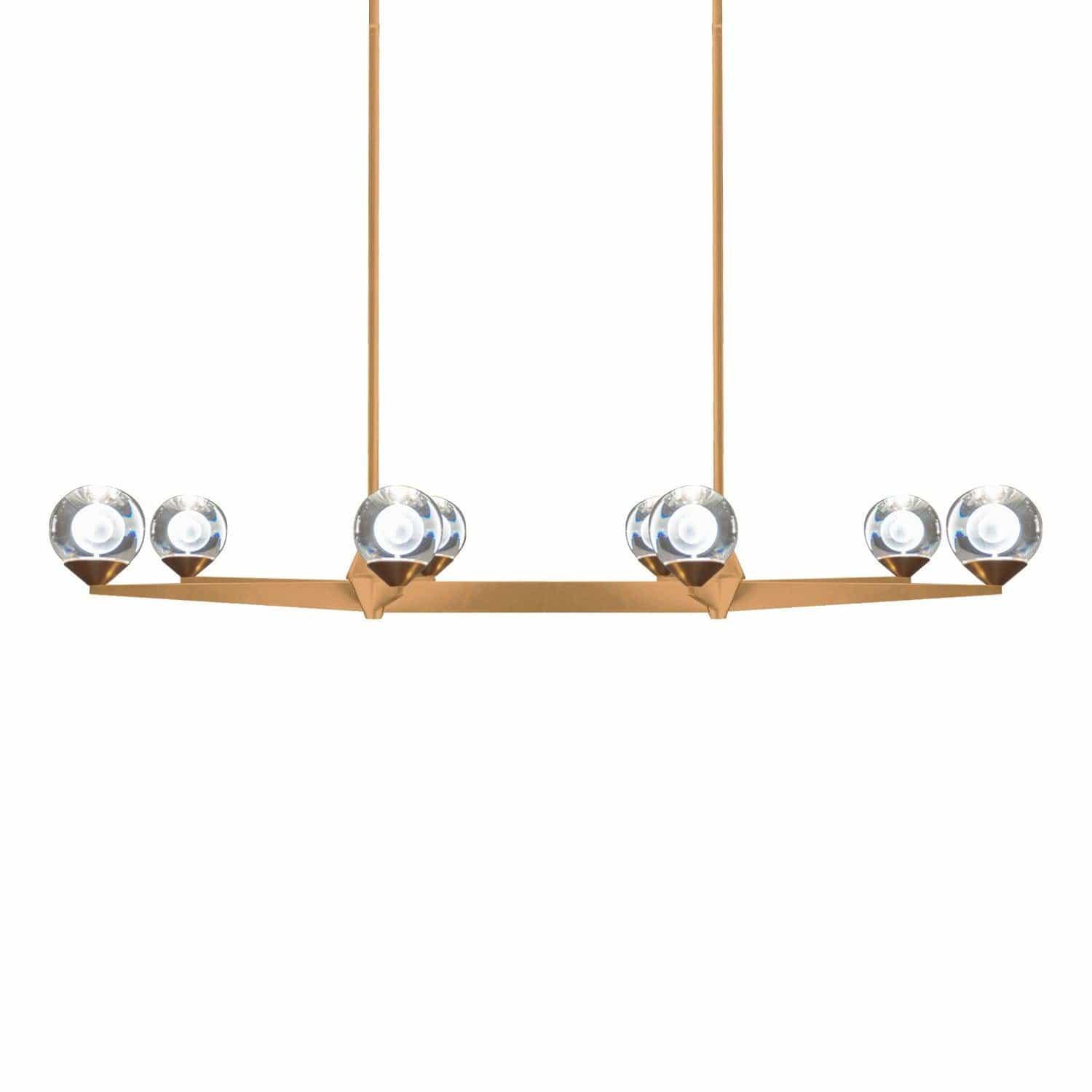 Modern Forms - Double Bubble LED Linear Pendant - PD-82044-AB | Montreal Lighting & Hardware