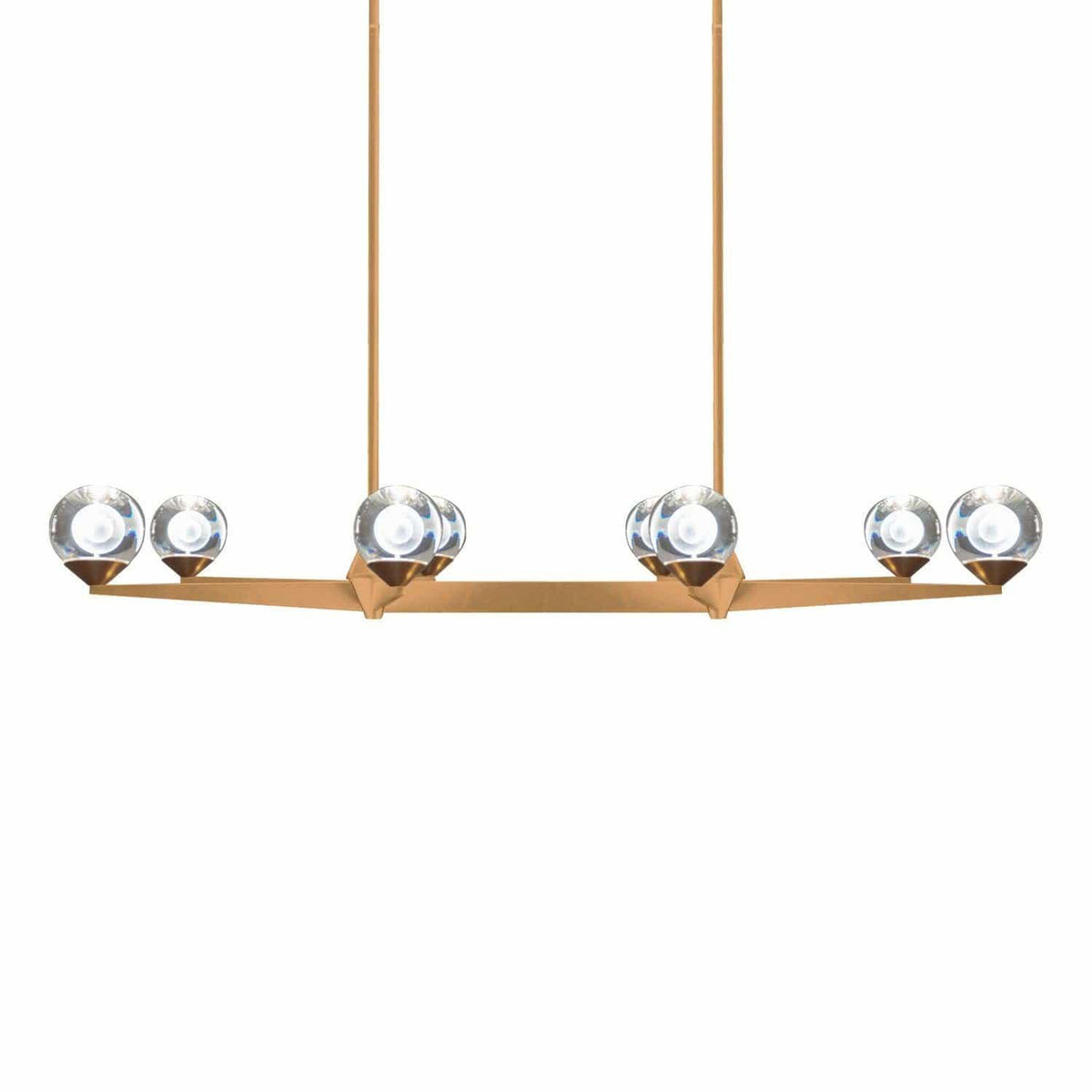 Modern Forms - Double Bubble LED Linear Pendant - PD-82044-AB | Montreal Lighting & Hardware