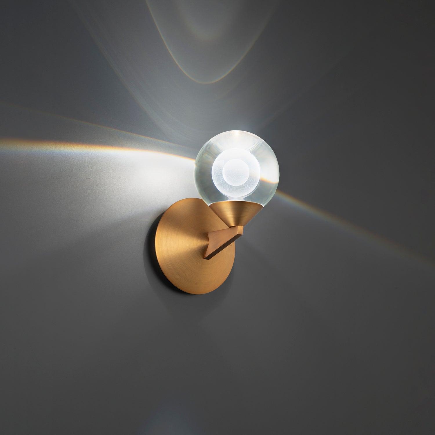 Modern Forms - Double Bubble LED Wall Sconce - WS-82006-AB | Montreal Lighting & Hardware