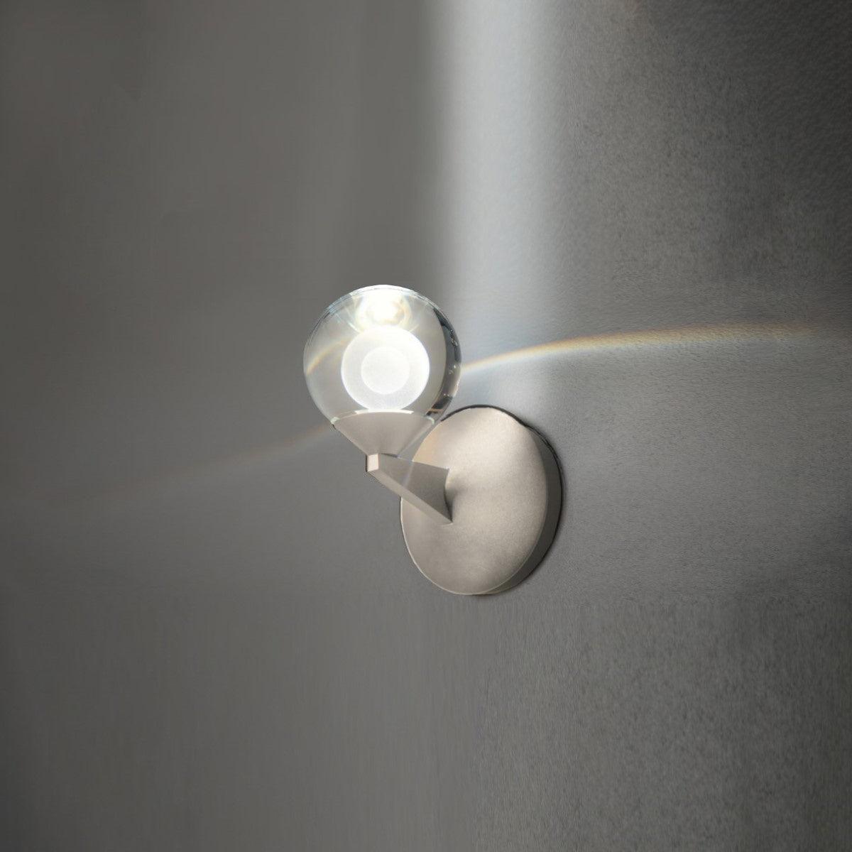 Modern Forms - Double Bubble LED Wall Sconce - WS-82006-SN | Montreal Lighting & Hardware