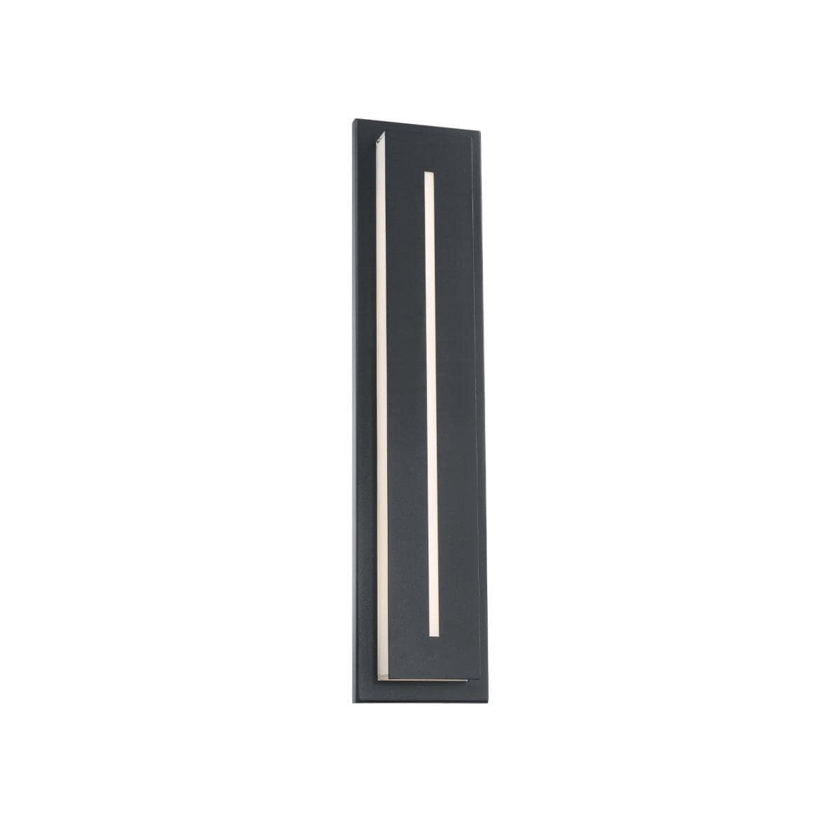 Modern Forms - Midnight LED Outdoor Wall Sconce - WS-W66226-30-BK | Montreal Lighting & Hardware