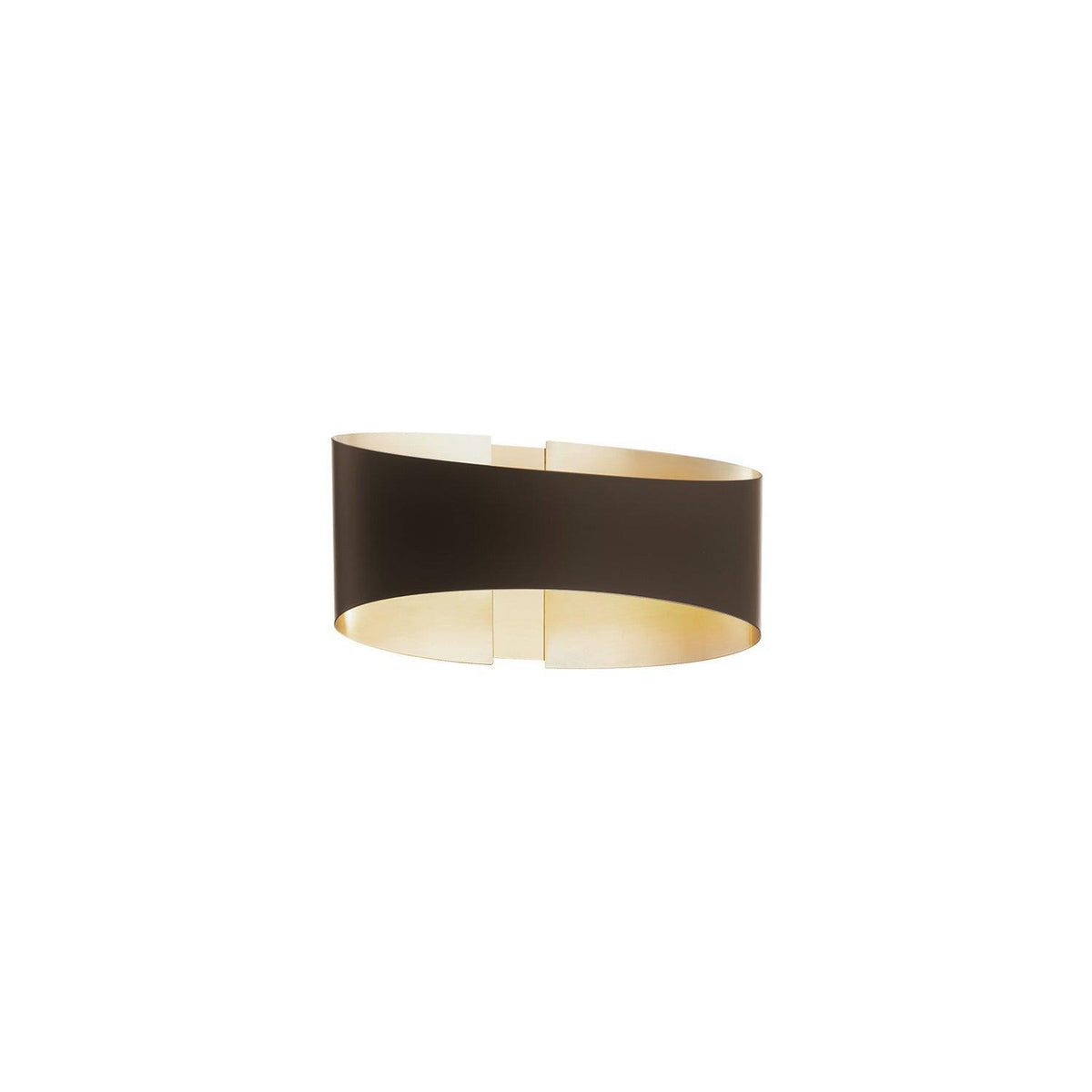 Modern Forms - Swerve LED Wall Sconce - WS-20210-BZ/BR | Montreal Lighting & Hardware