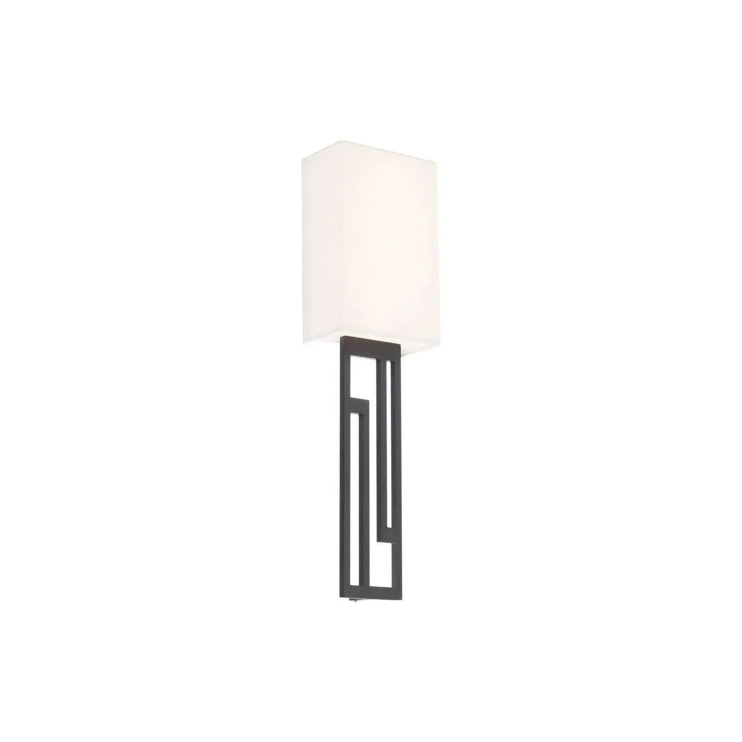 Modern Forms - Vander Tall LED Wall Sconce - WS-26222-27-BK | Montreal Lighting & Hardware