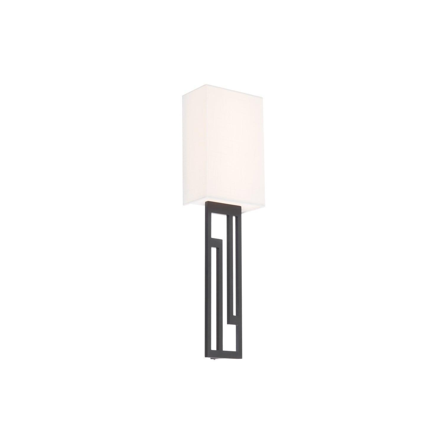 Modern Forms - Vander Tall LED Wall Sconce - WS-26222-27-BK | Montreal Lighting & Hardware