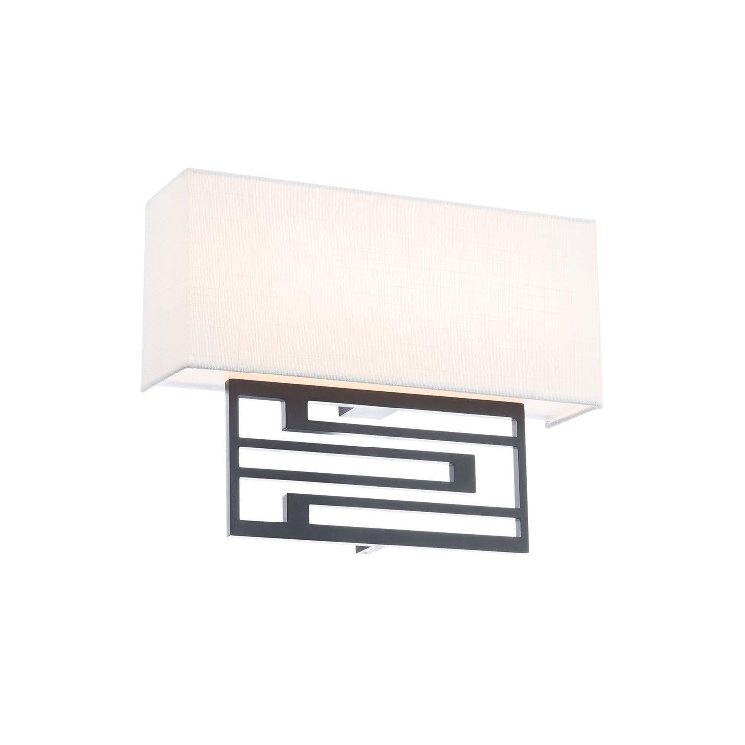 Modern Forms - Vander Wide LED Wall Sconce - WS-26214-27-BK | Montreal Lighting & Hardware