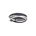Modern Forms - Veloce LED Flush Mount - FM-24818-BK | Montreal Lighting & Hardware