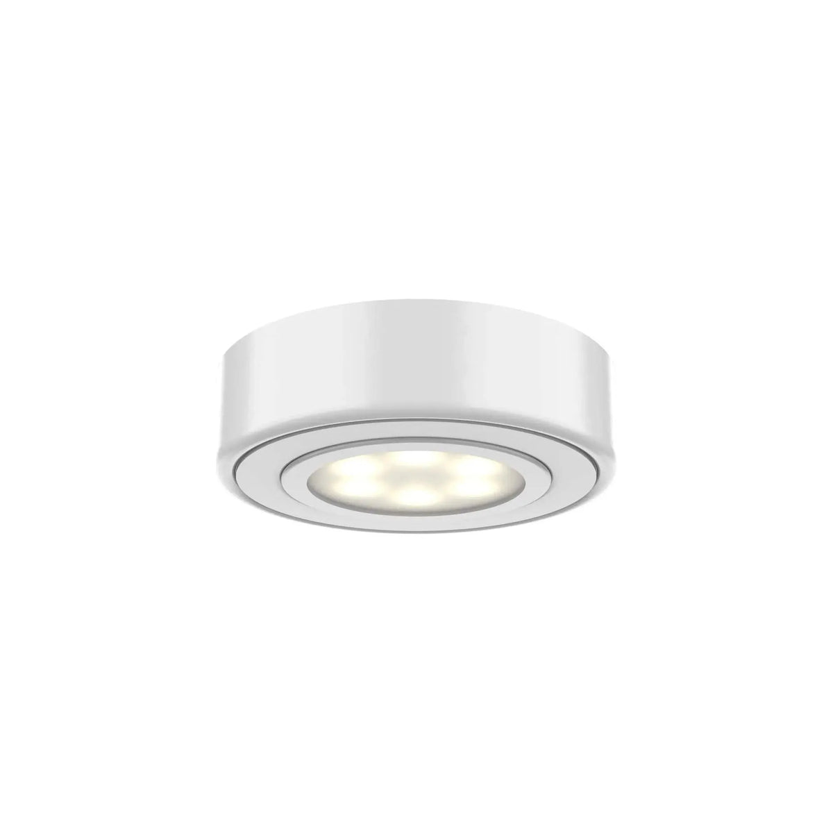 Montreal Lighting & Hardware - 4005 Series 2-in-1 LED Puck by DALS Lighting - 4005FR-WH | Montreal Lighting & Hardware