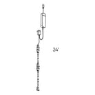 Montreal Lighting & Hardware - 8 Feet Outdoor LED Tape Light Extension Cord by DALS Lighting - SM-OTPACC8FT | Montreal Lighting & Hardware