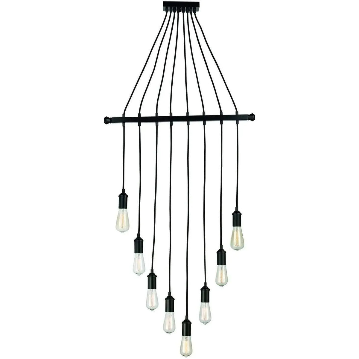 Montreal Lighting & Hardware - Hudson Eight Light Pendant by Trans Globe Lighting | QUICK SHIP - PND-1043 | Montreal Lighting & Hardware