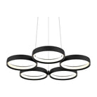 Montreal Lighting & Hardware - PDR5 LED Pendant Light by DALS Lighting - PDR5-3K-BK | Montreal Lighting & Hardware
