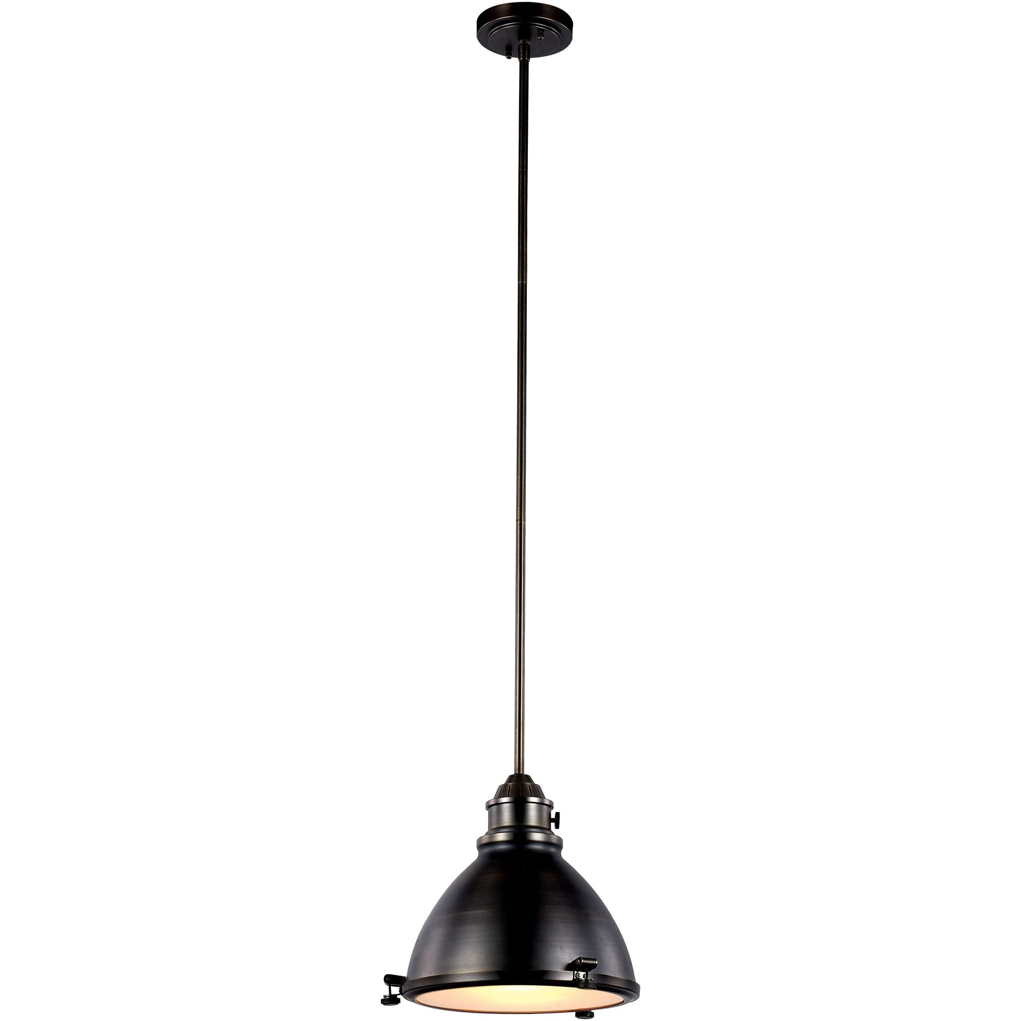 Montreal Lighting & Hardware - Performance One Light Pendant by Trans Globe Lighting | QUICK SHIP - PND-1005-WB-OS | Montreal Lighting & Hardware