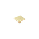 Montreal Lighting & Hardware - Quadrato Square Knob - 20015-SSB | Montreal Lighting & Hardware