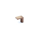 Montreal Lighting & Hardware - Quadrato Wide Finger Pull - 20014-SBZ | Montreal Lighting & Hardware