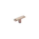 Montreal Lighting & Hardware - Quadrato Wide T-Knob - 20013-SBZ | Montreal Lighting & Hardware