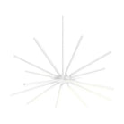 Montreal Lighting & Hardware - STRPD Star LED Pendant Light by DALS Lighting - STRPD-3K-WH | Montreal Lighting & Hardware