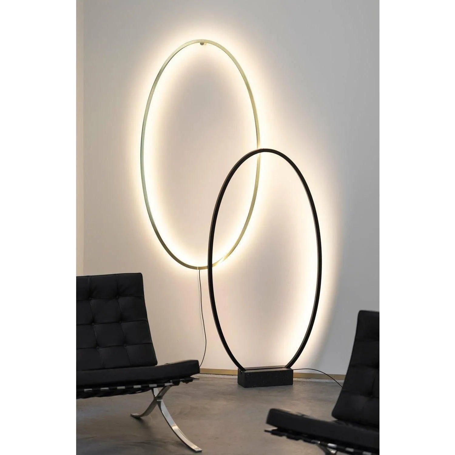 Nemo Lighting - Ellisse Floor Lamp - ELP LNN 21 + ELP BNN 21 | Montreal Lighting & Hardware