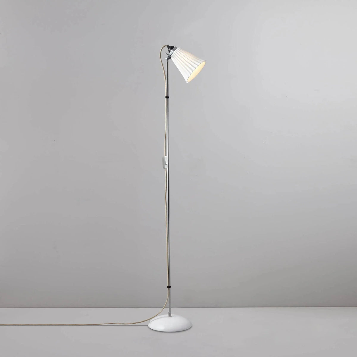 Original BTC - Hector Pleat Floor Light - US-FF388N | Montreal Lighting & Hardware