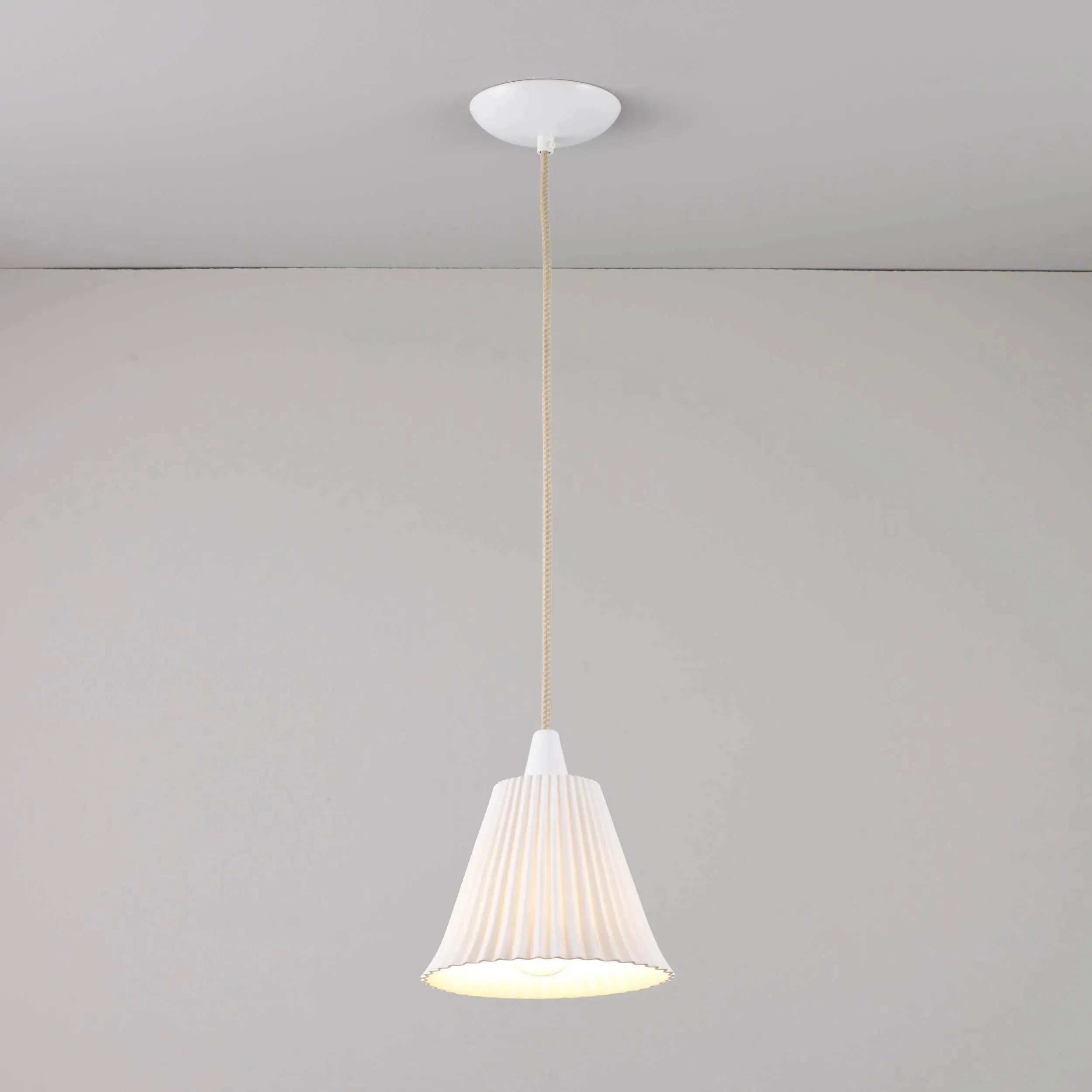 Original BTC - Hector Pleat Pendant Light - US-FP131N | Montreal Lighting & Hardware