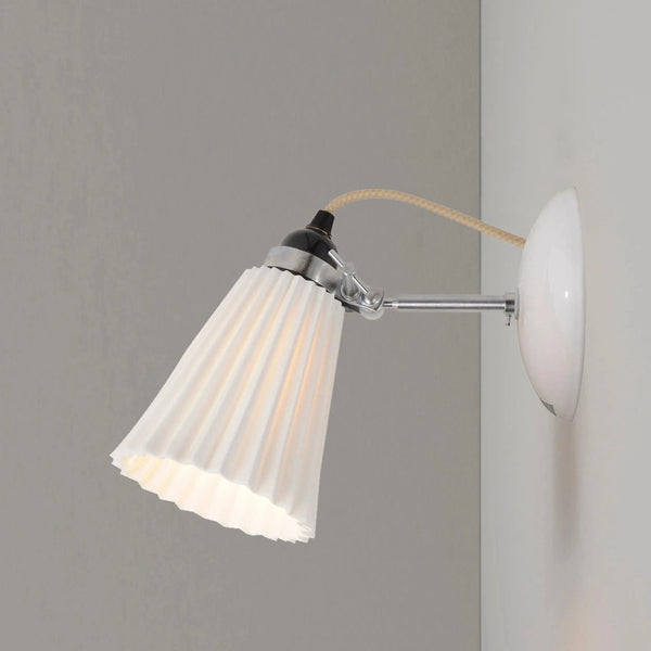 Hector Pleat Wall Light