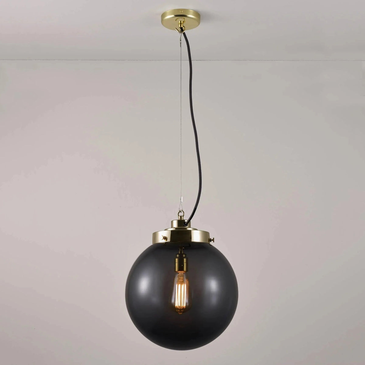 Original BTC - Medium Globe Pendant - US-FP541AN/BR | Montreal Lighting & Hardware