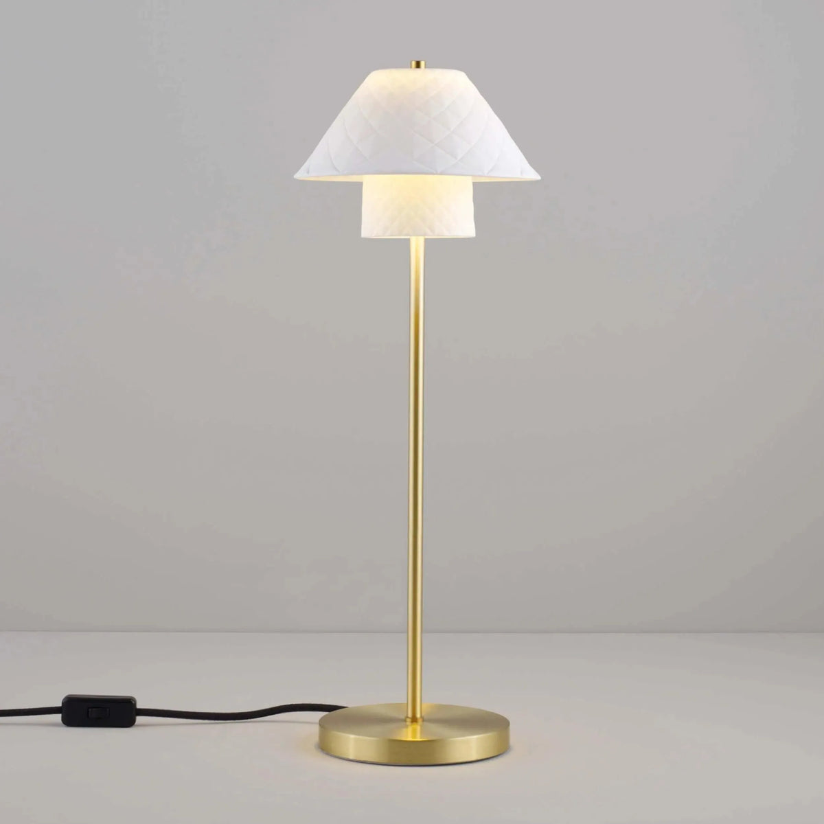Original BTC - Oxford Double Table Light - US-FT620/BR | Montreal Lighting & Hardware