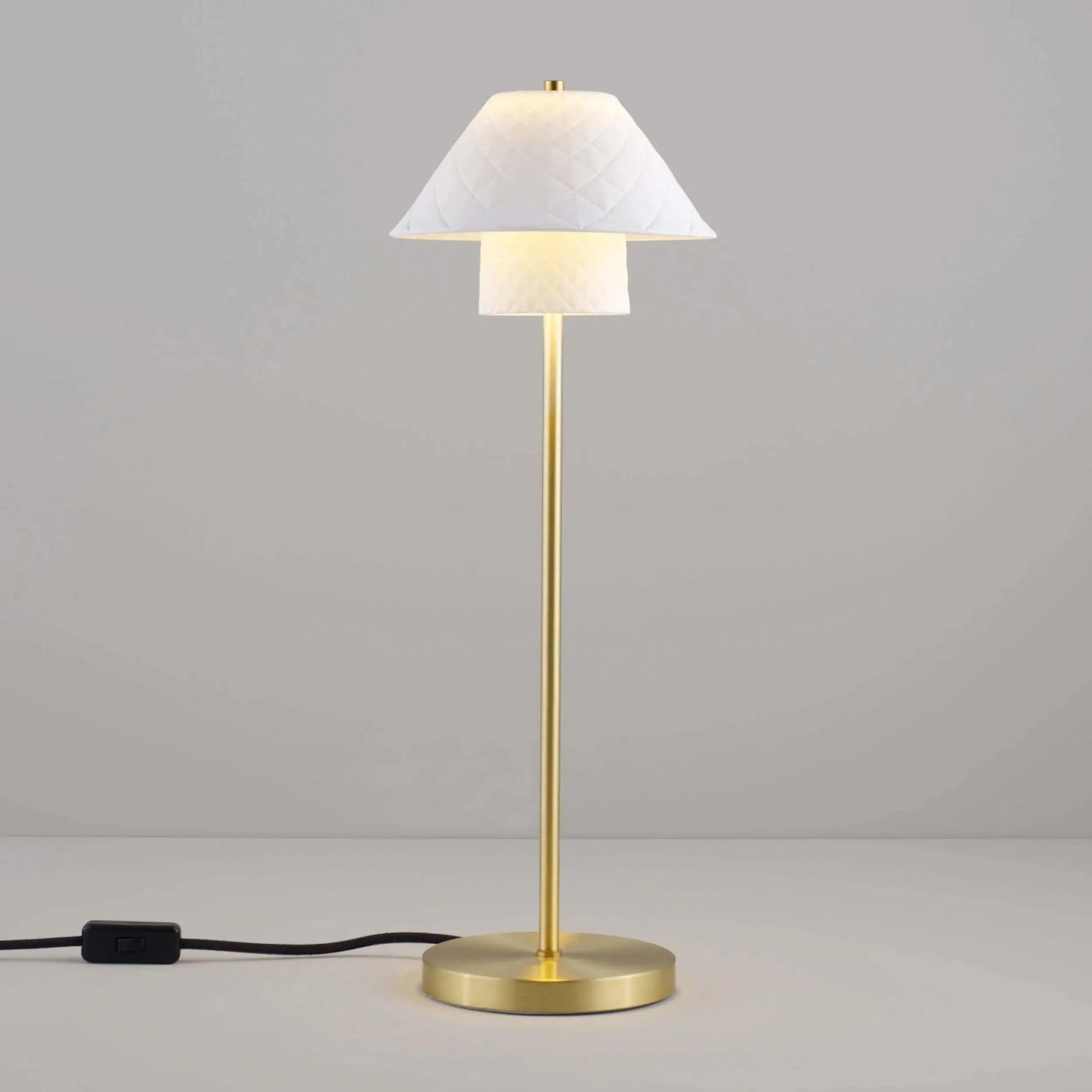 Original BTC - Oxford Double Table Light - US-FT620/BR | Montreal Lighting & Hardware