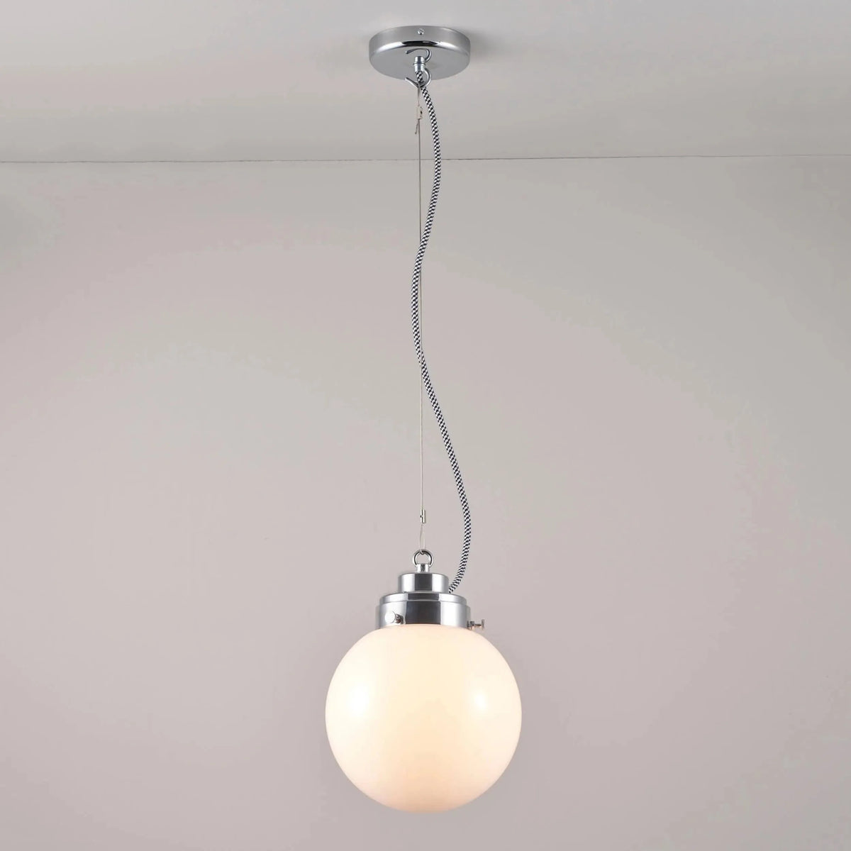 Original BTC - Small Globe Pendant - US-FP540OP/CH | Montreal Lighting & Hardware