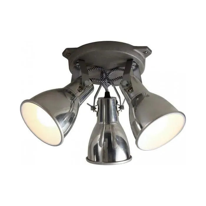 Original BTC - Stirrup Triple Ceiling Light - US-FC180AL | Montreal Lighting & Hardware
