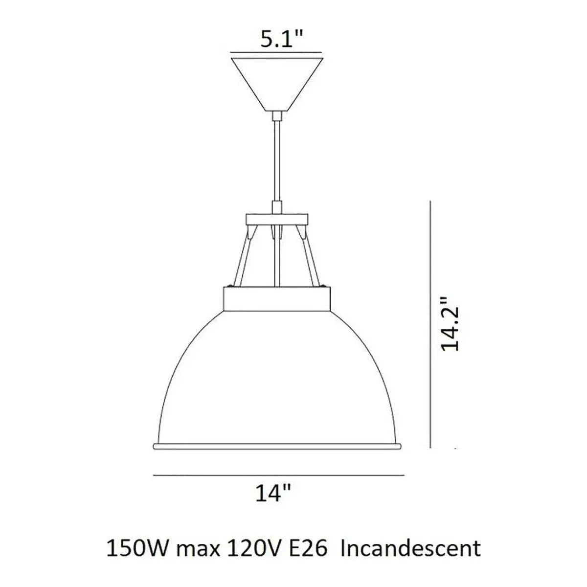 Original BTC - Titan Pendant - US-FP005Y/W | Montreal Lighting & Hardware
