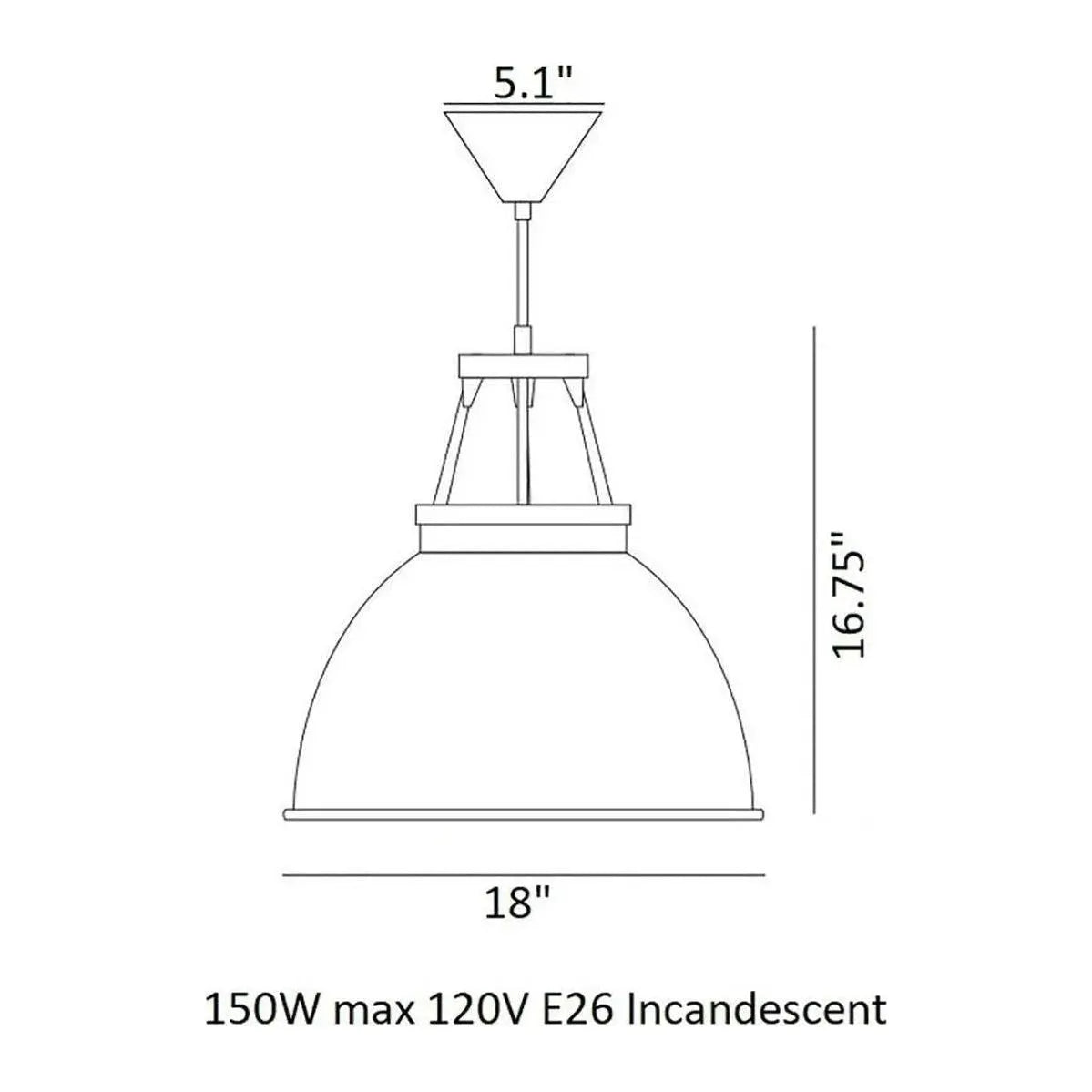 Original BTC - Titan Pendant - US-FP005Y/W | Montreal Lighting & Hardware