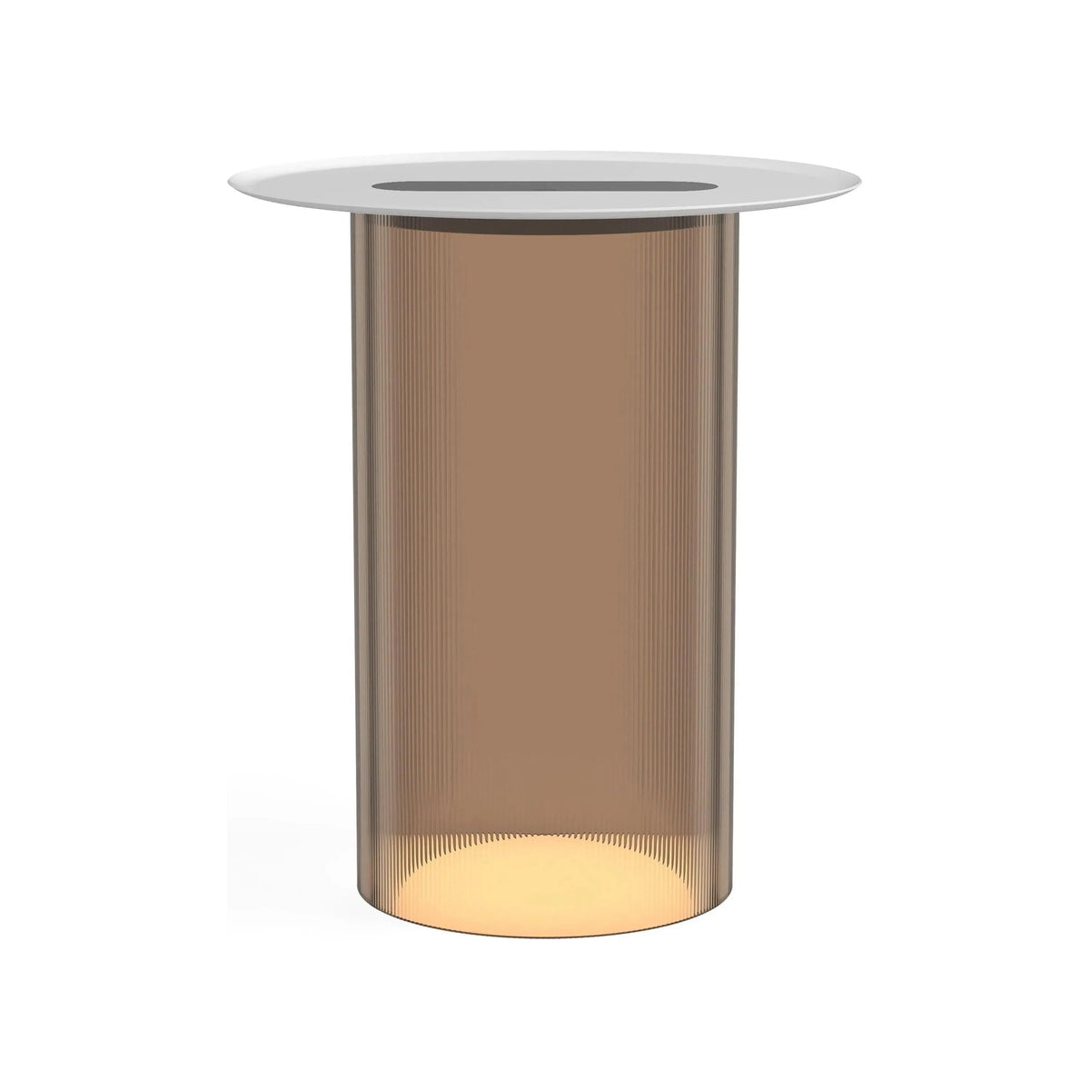 Pablo Designs - Carousel Floor - CARO FLR BRZ 16 WHT | Montreal Lighting & Hardware