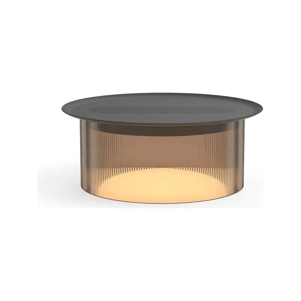 Pablo Designs - Carousel Table - CARO SML BRZ 12 BLK | Montreal Lighting & Hardware