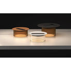 Pablo Designs - Carousel Table - CARO SML BRZ 12 BLK | Montreal Lighting & Hardware