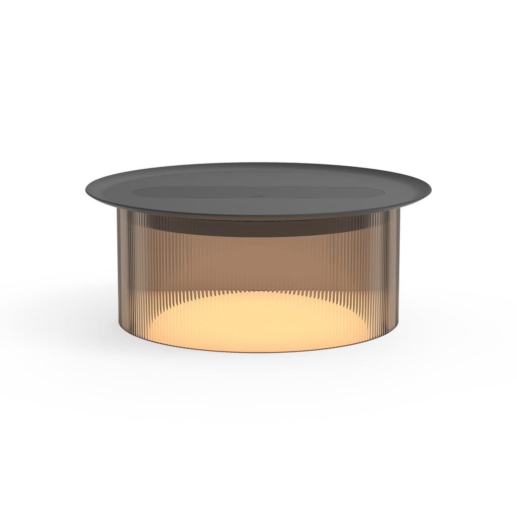 Pablo Designs - Carousel Table - CARO SML BRZ 12 BLK | Montreal Lighting & Hardware