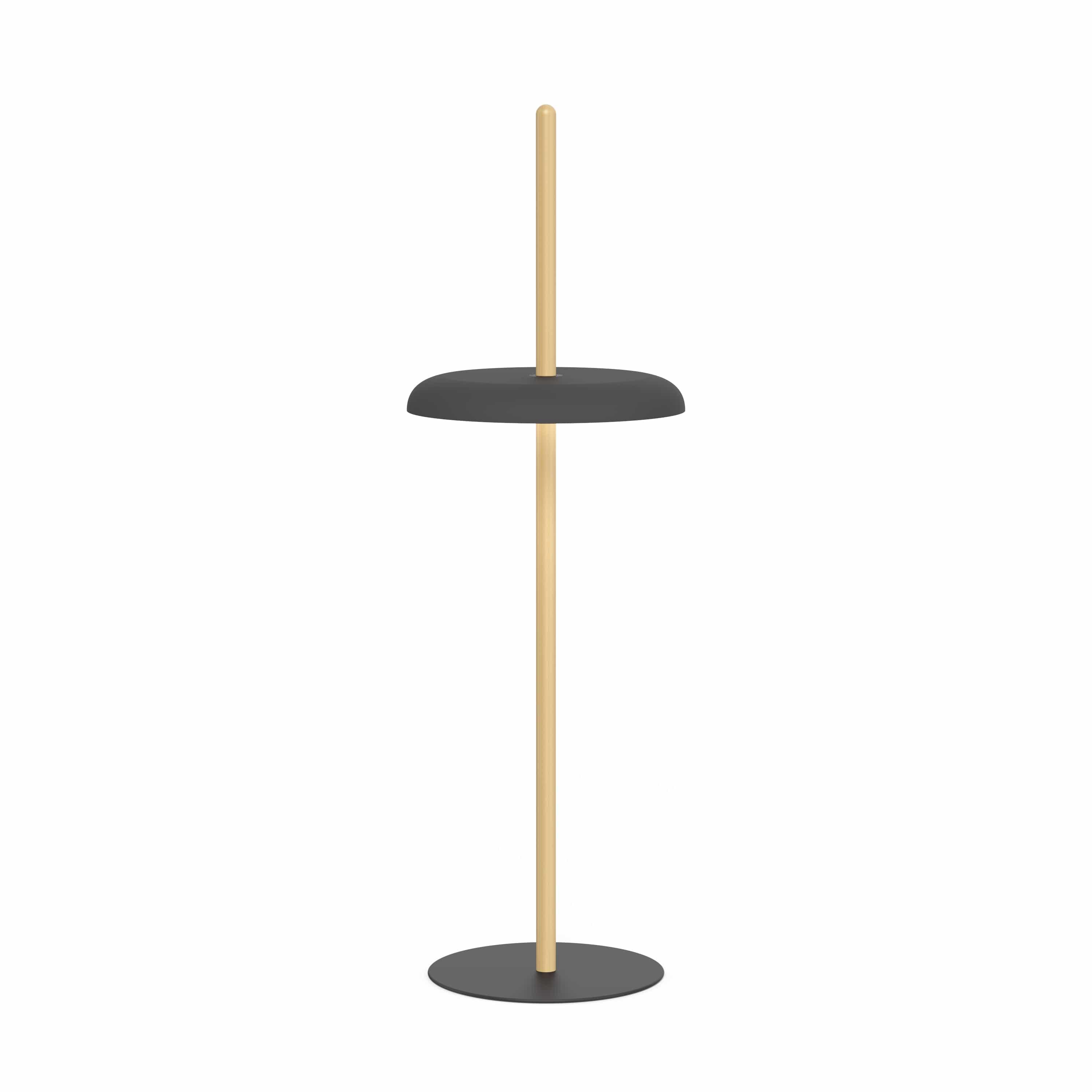 Pablo Designs - Nivél Floor Lamp - NIVE FLR OAK BLK | Montreal Lighting & Hardware