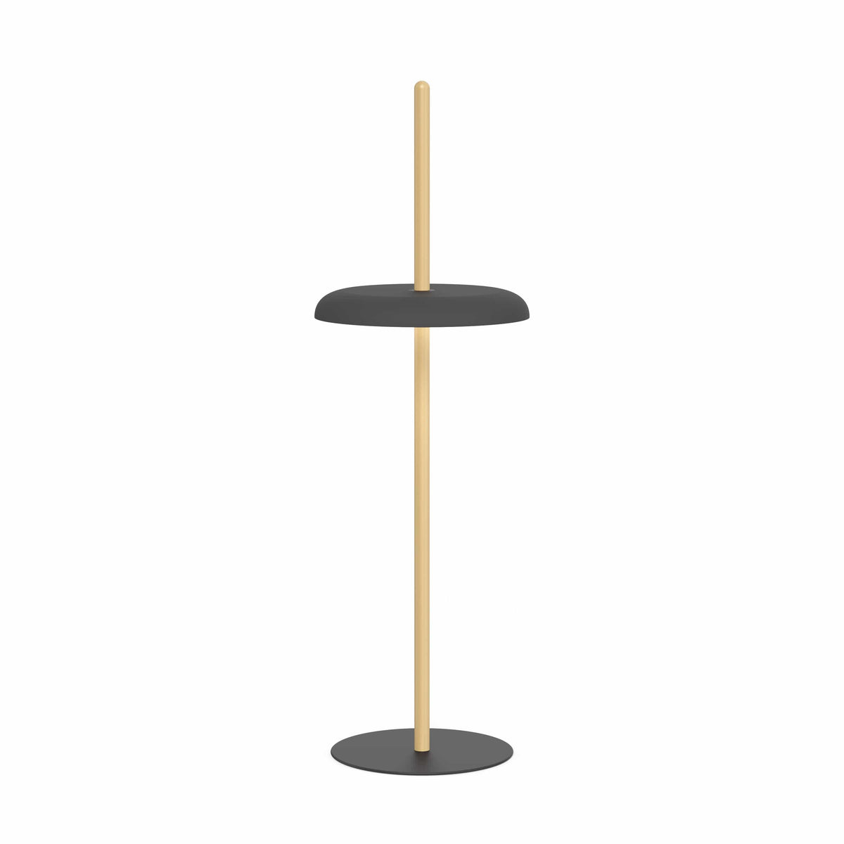 Pablo Designs - Nivél Floor Lamp - NIVE FLR OAK BLK | Montreal Lighting & Hardware