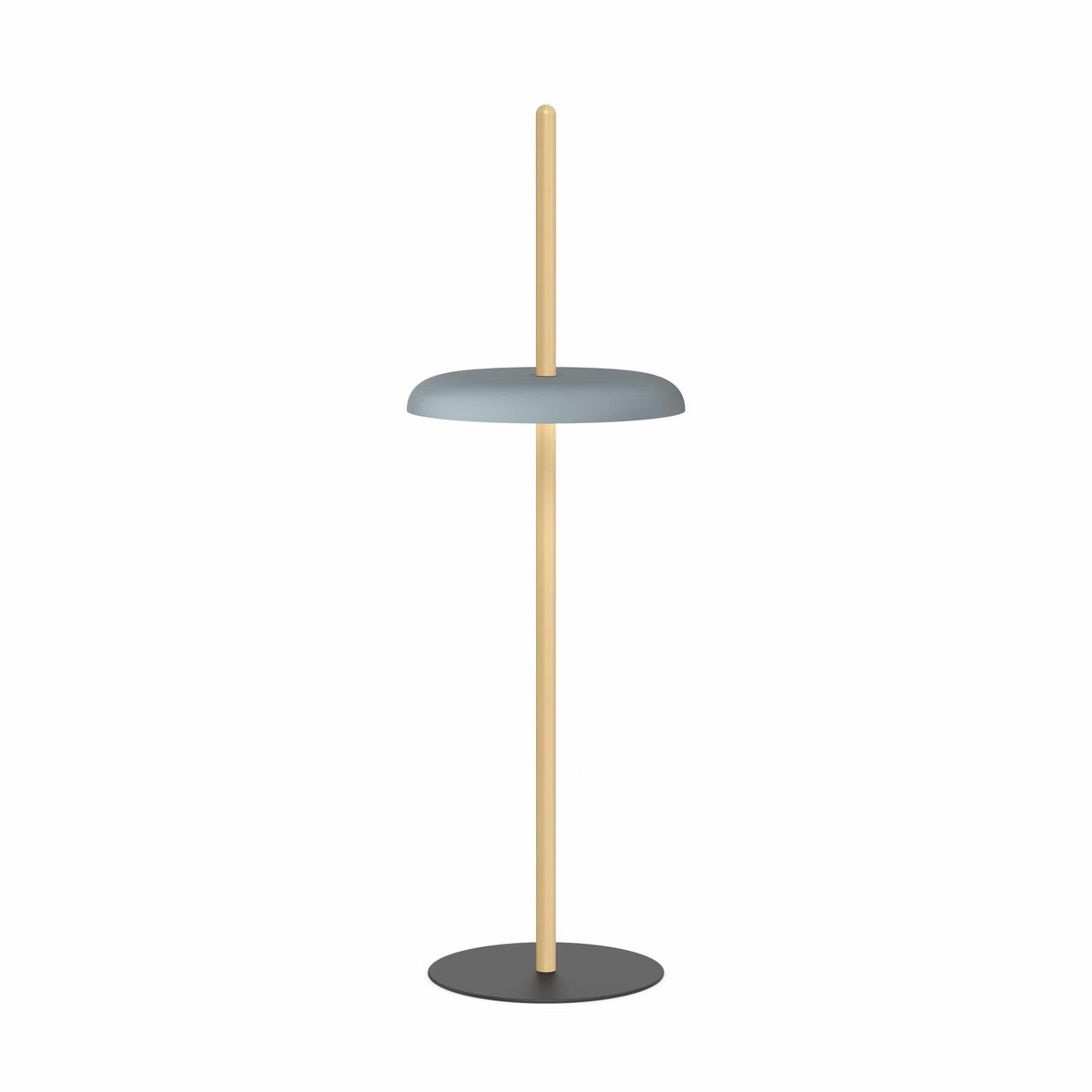 Pablo Designs - Nivél Floor Lamp - NIVE FLR OAK BLU | Montreal Lighting & Hardware