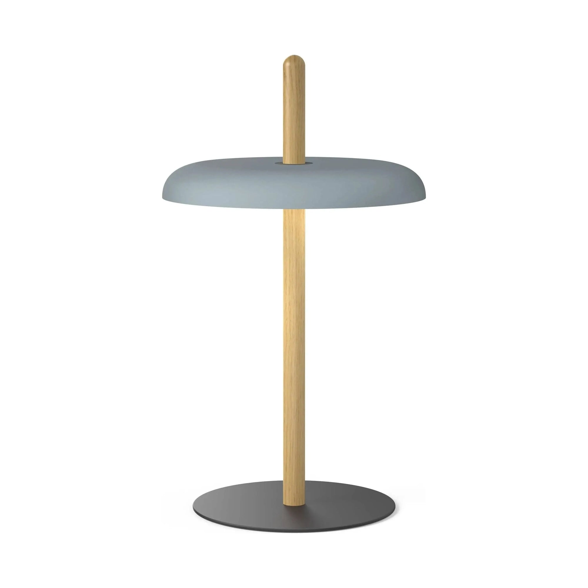 Pablo Designs - Nivél Table Lamp - NIVE TBL OAK BLK | Montreal Lighting & Hardware