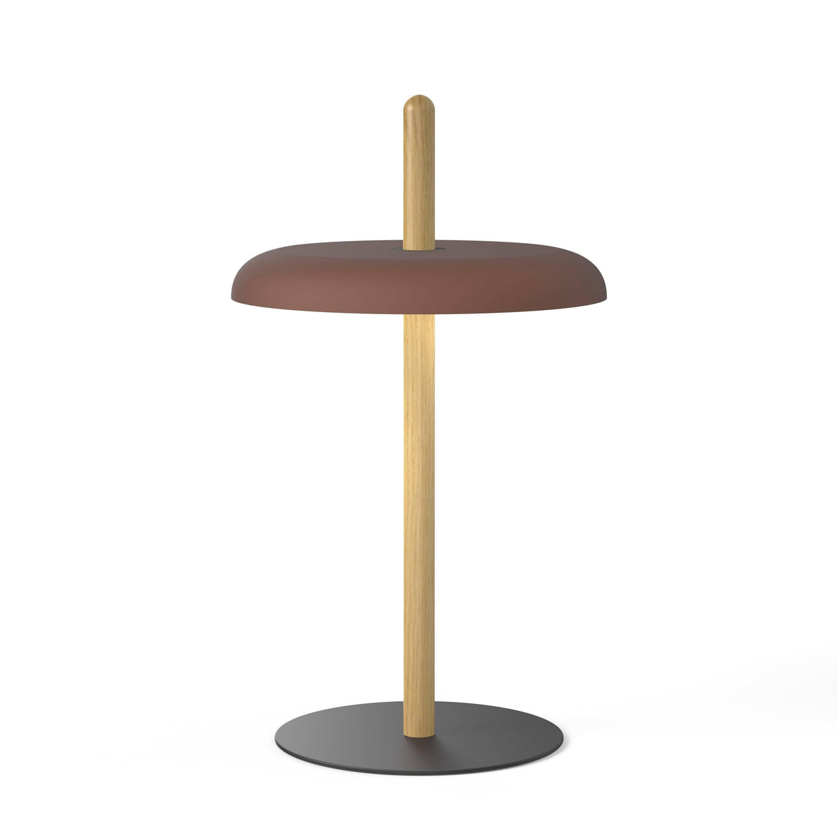 Pablo Designs - Nivél Table Lamp - NIVE TBL OAK BRN | Montreal Lighting & Hardware