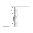 Pablo Designs - T.O LED Table Lamp - TO TBL WHT/CRM | Montreal Lighting & Hardware