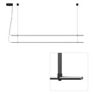 Pablo Designs - T.O Pendant 2 Stack - TO PND DBL CRM GPT | Montreal Lighting & Hardware
