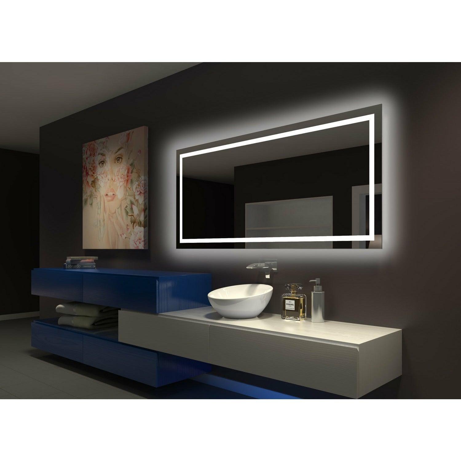 Backlit Harmony LED Mirror  Paris Mirror - Montreal Lighting & Hardware